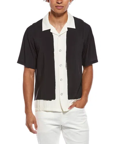 Rag & Bone Avery Vacation Shirt In Neutral