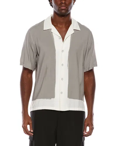 Rag & Bone Avery Vacation Shirt In Green