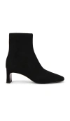 Rag & Bone Avery Suede Ankle Boots In Black