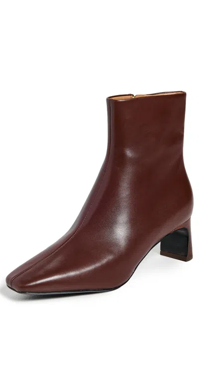 Rag & Bone Avery Zip Boots Mocha In Brown