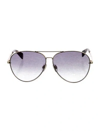 Pre-owned Rag & Bone Aviator Gradient Sunglasses In Multi
