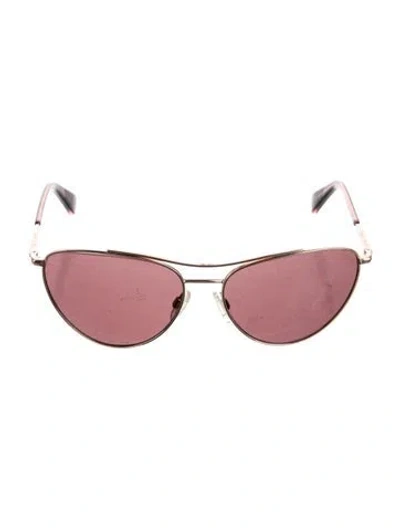 Pre-owned Rag & Bone Aviator Tinted Sunglasses In Brown