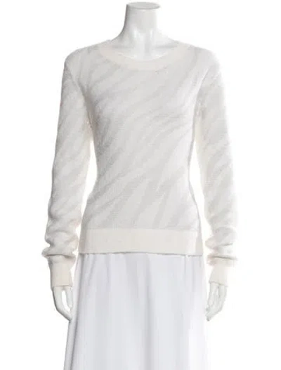 Pre-owned Rag & Bone Baby Alpaca Crew Neck Sweater