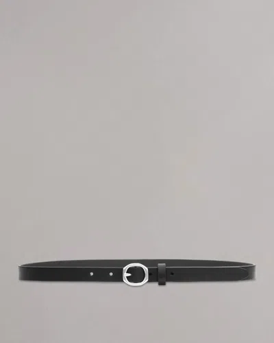 Rag & Bone Baby Audrey Leather Belt In Purple