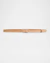 Rag & Bone Baby Rounded Rebound Suede Belt