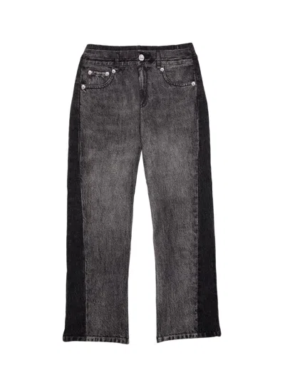 Rag & Bone Baby's, Little Kids & Kid's Miramar Terry Two-tone Wide-leg Pants In Black