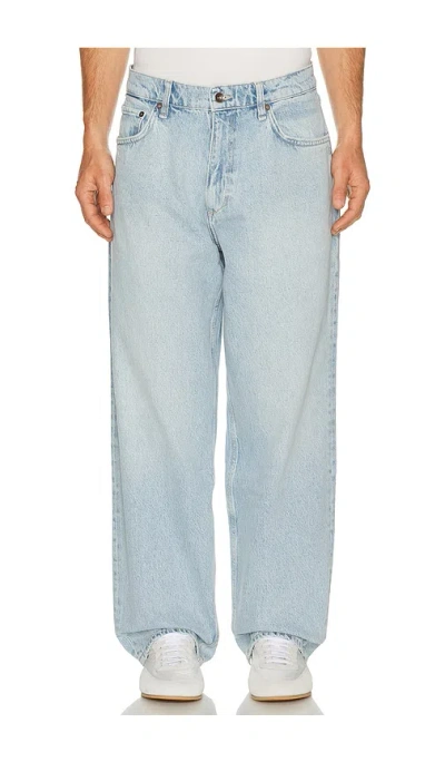Rag & Bone Baggy Authentic Rigid Jean In Blue