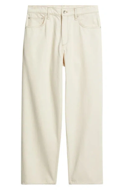 Rag & Bone Baggy Authentic Rigid Straight Leg Jeans In Neutral