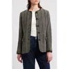 Rag & Bone Bartlet Tweed Boucle Single-breasted Jacket In Black