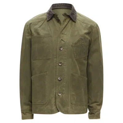 Pre-owned Rag & Bone Barneys Cotton Jacket In Green