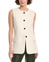 Rag & Bone Bartlet Woven-twill Top In White