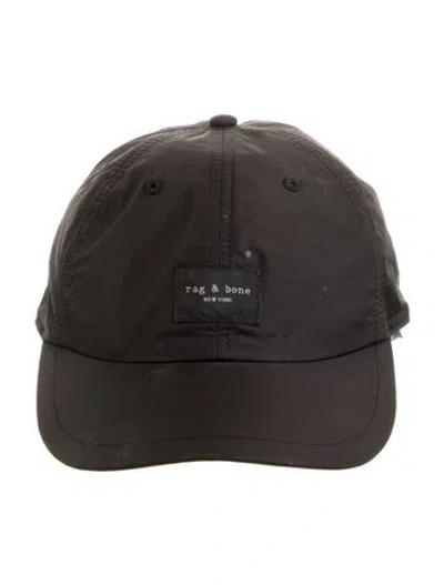 Pre-owned Rag & Bone Baseball Cap In Black
