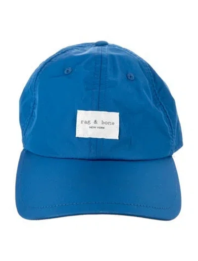 Pre-owned Rag & Bone Baseball Cap In Blue