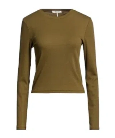 Rag & Bone Basic Long-sleeve T-shirt In Blue