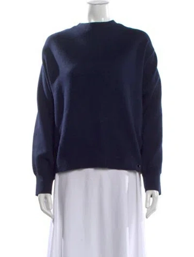 Pre-owned Rag & Bone Bateau Neckline Sweater In Black