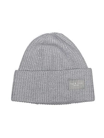 Rag & Bone Beanie Hat In Gray