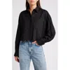 Rag & Bone Beatrice Beaded Button-up Shirt In Black