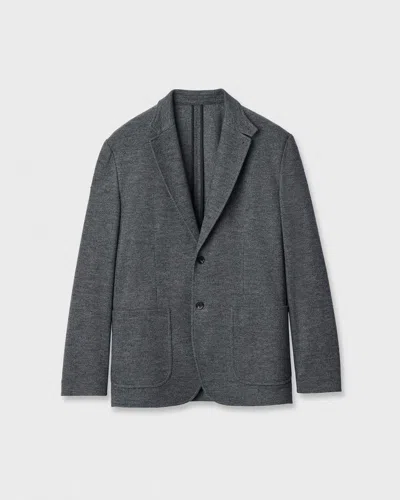 Rag & Bone Becker Knit Sport Coat In Grey