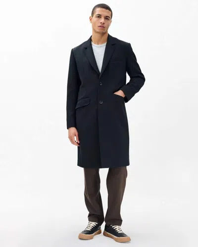 Rag & Bone Beckett Italian Twill Coat In Black