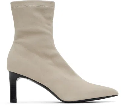 RAG & BONE BEIGE BRITT SUEDE ANKLE BOOTS