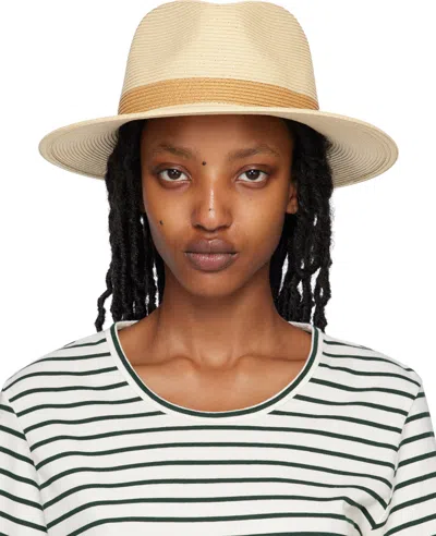 Rag & Bone Beige City Fedora In Nat