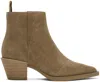 Rag & Bone Beige Dart Boots In Camelsd