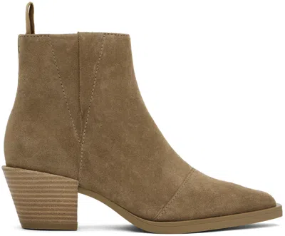 Rag & Bone Beige Dart Boots In Camelsd
