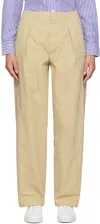 Rag & Bone Beige Donovan Pants In Khaki