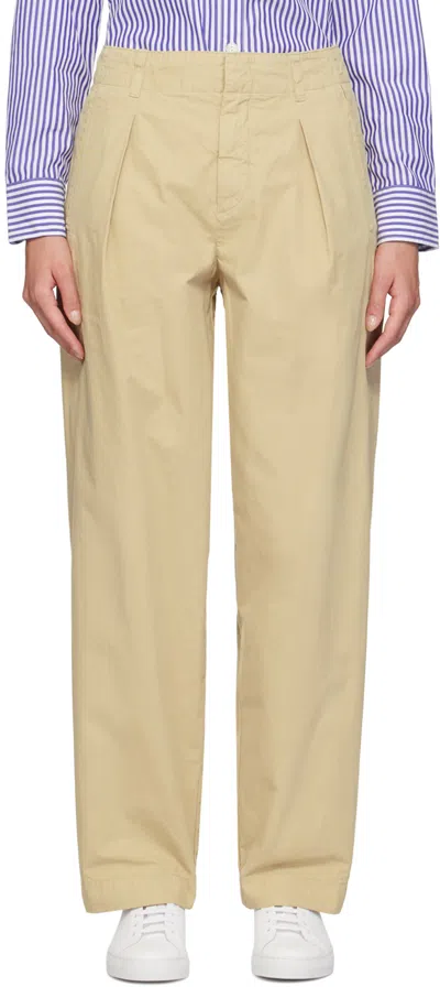 Rag & Bone Beige Donovan Pants In Khaki