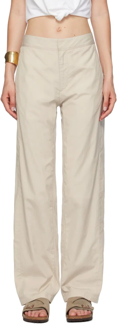 Rag & Bone Beige Fern Trousers