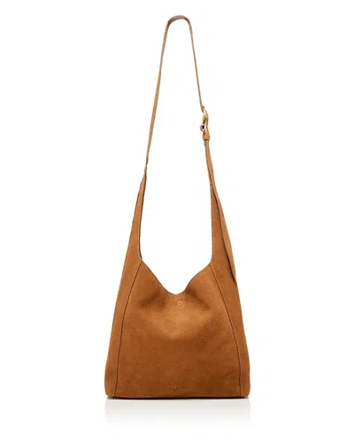 Rag & Bone Belize Small Shopper Bag In Brown Suede