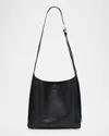 Rag & Bone Belize Small Shopper Leather Tote Bag In Black