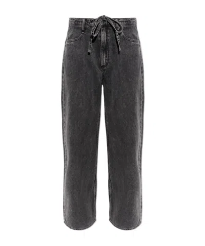 Rag & Bone Belt Loop Jeans In Black