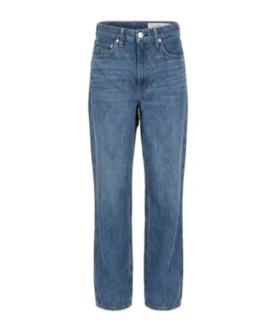 Rag & Bone Belt Loop Jeans In Blue
