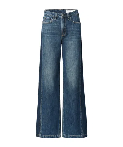 Rag & Bone Belt Loop Jeans In Blue