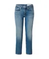 Rag & Bone Belt Loop Jeans In Blue