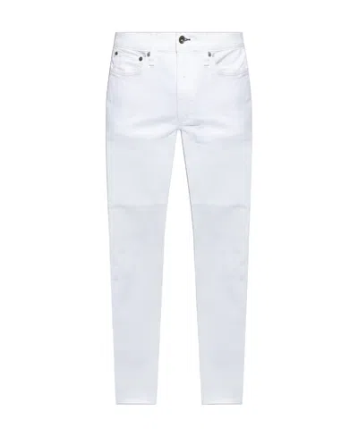 Rag & Bone Belt-loop Jeans In White