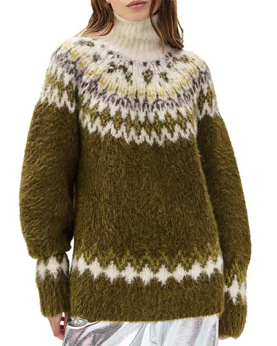 RAG & BONE RAG & BONE BETH OVERSIZED FAIR ISLE TURTLENECK SWEATER