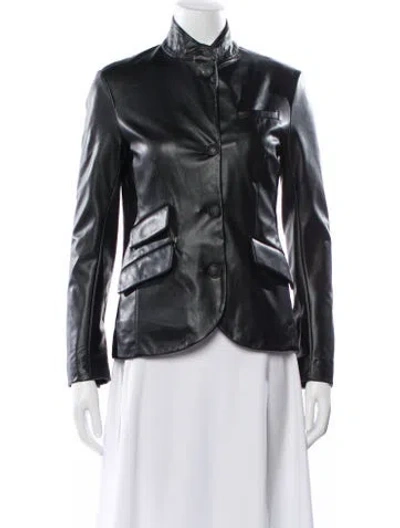 Pre-owned Rag & Bone Biker Jacket In Black