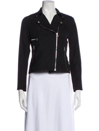 Pre-owned Rag & Bone Biker Jacket In Black