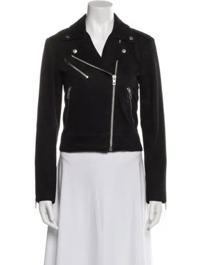 Pre-owned Rag & Bone Biker Jacket In Black