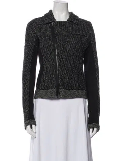 Pre-owned Rag & Bone Biker Jacket In Black