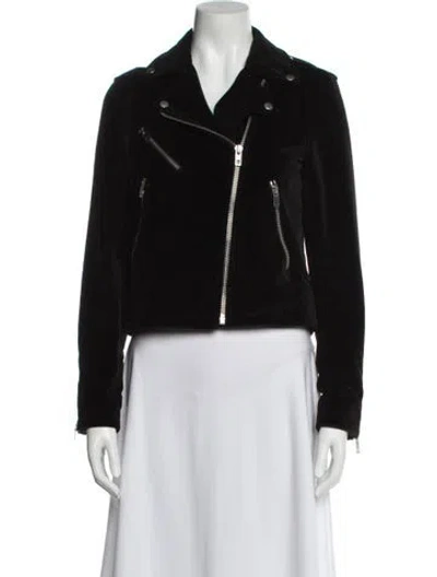 Pre-owned Rag & Bone Biker Jacket In Black