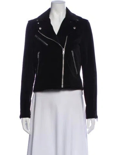 Pre-owned Rag & Bone Biker Jacket In Black