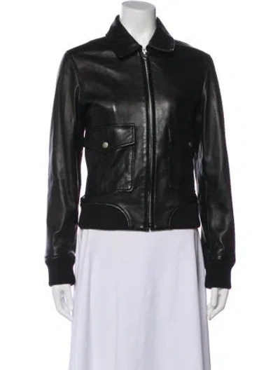 Pre-owned Rag & Bone Biker Jacket In Black