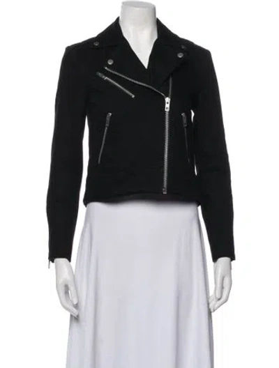 Pre-owned Rag & Bone Biker Jacket In Black