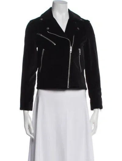 Pre-owned Rag & Bone Biker Jacket In Black