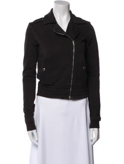 Pre-owned Rag & Bone Biker Jacket In Gray