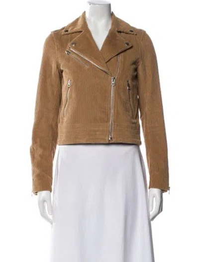 Pre-owned Rag & Bone Biker Jacket In Neutral