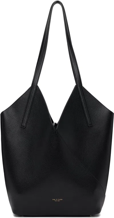 Rag & Bone Black Alix Leather Tote